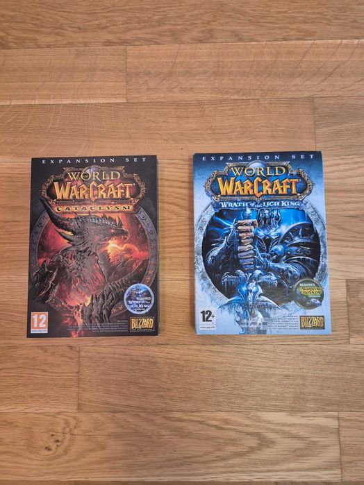 World of Warcraft expansion set: Wrath of the Lich King si Cataclysm