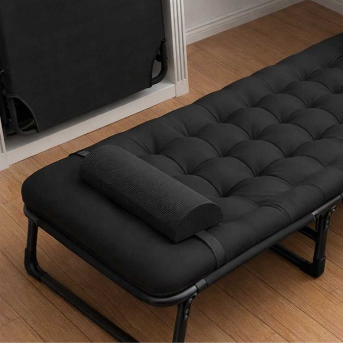 Сгъваемо къмпинг легло и градински шезлонг 2в1