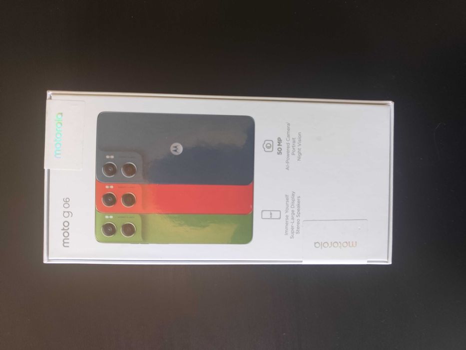 Неразопакован Motorola Moto G 06 / G06 4GB 64GB 50MP