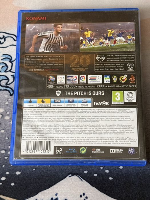PES 2016 - PlayStation 4
