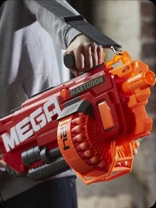 Продается б/у бластер Nerf Mega Mastodon