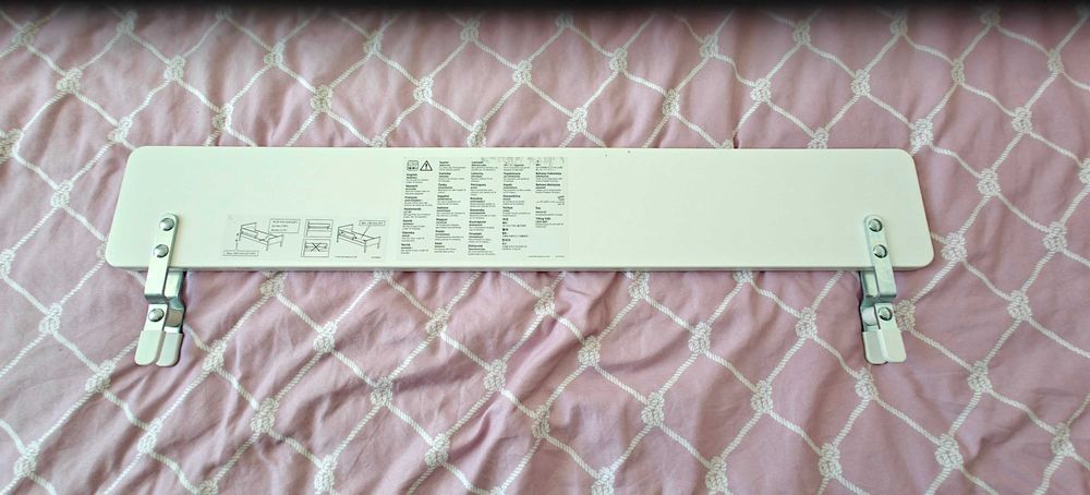 Bară de protecţie patut copil NATTAPA Ikea alb