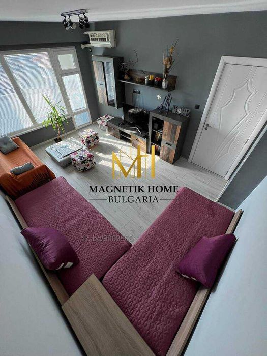 Реновиран тристаен апартамент до центъра на града в ж.к. Възраждане