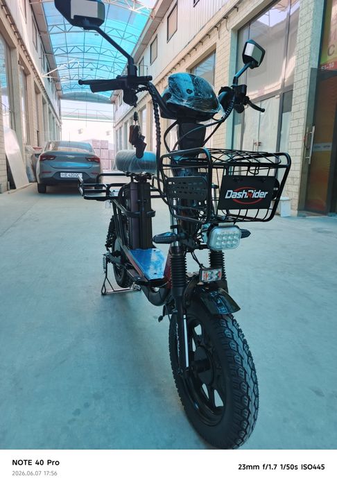 Dashrider Elektrovelosipedi sotiladi.