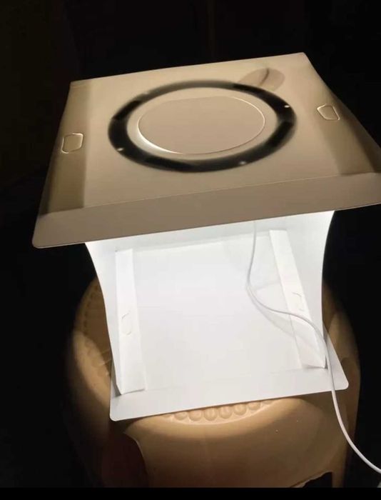 Кутия за снимки led осветление продуктова фотография softbox photo box