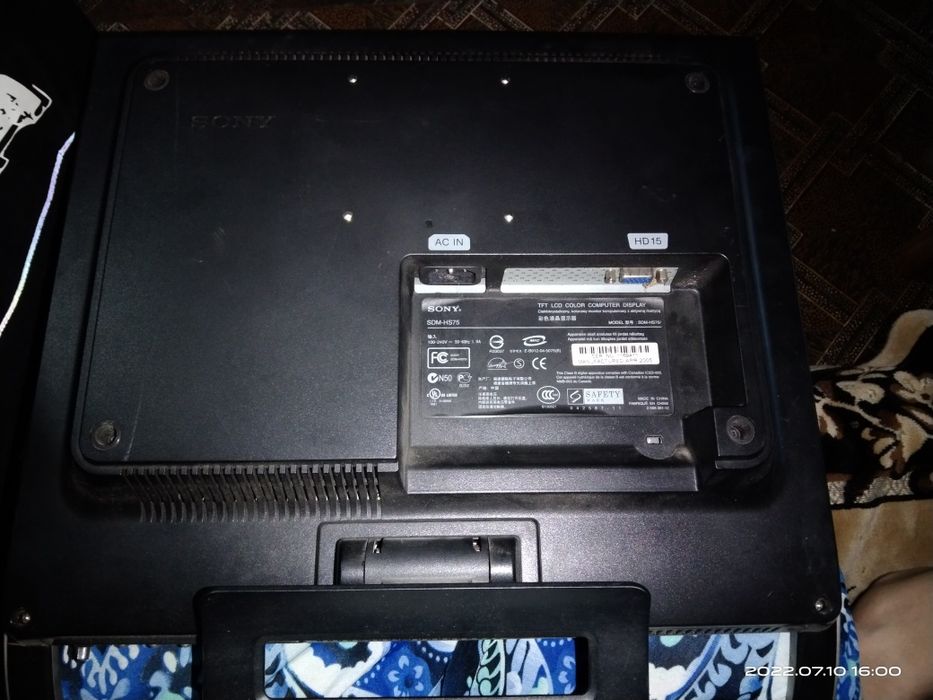 Продам монитор Sony