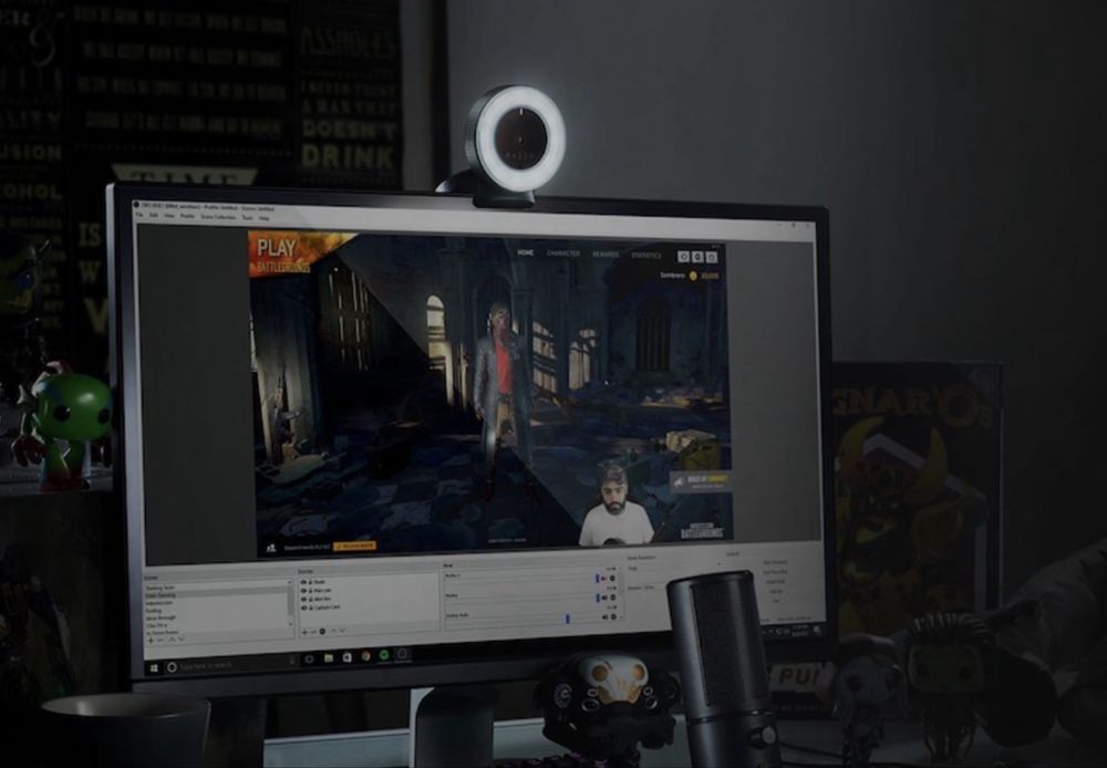 Camera web Razer Kiyo, negru