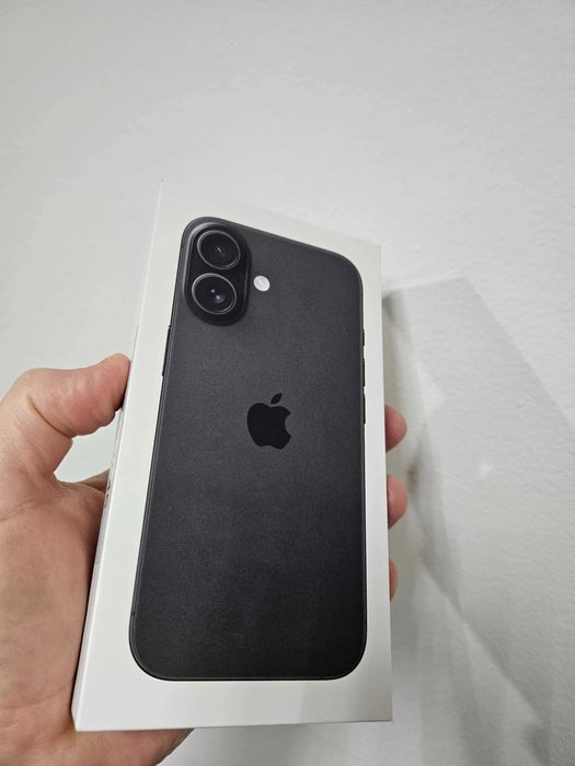 Iphone 16 Black 128 GB NOU!