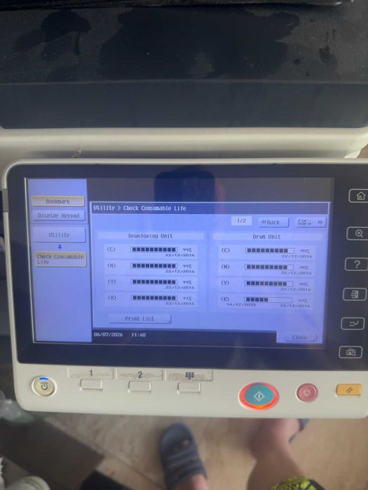 Konica Minolta Bizhub C284e A3 цветно мултифункционално устройство – нисък пробег