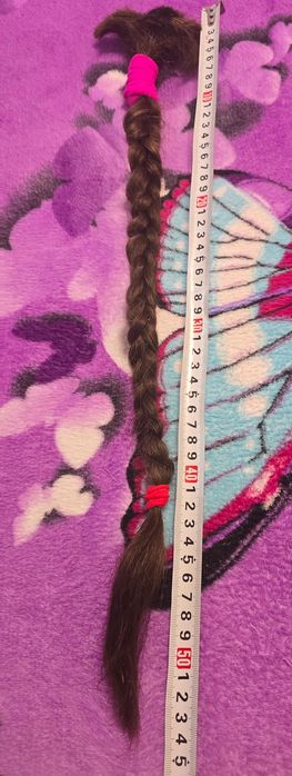 Păr natural virgin 100% nevopsit – Lungime 55 cm (36 grame)