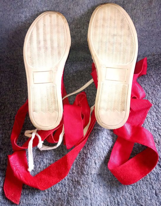 Високи кожени кецове. Размер 36