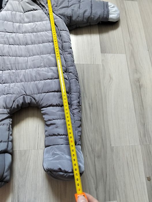 Combinezon gri 9-12 luni