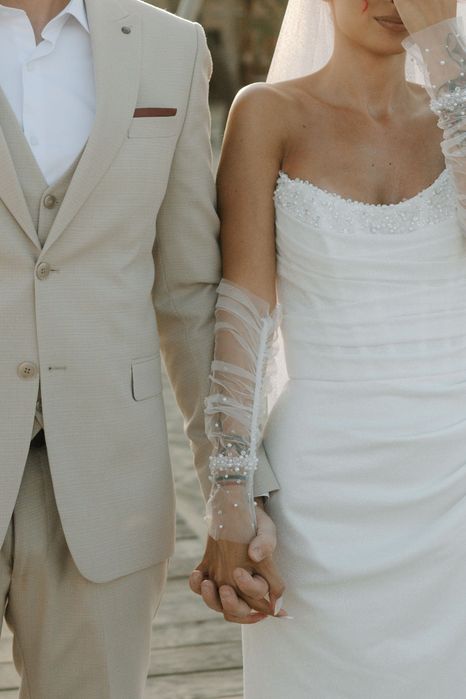 Булчинска рокля дълга