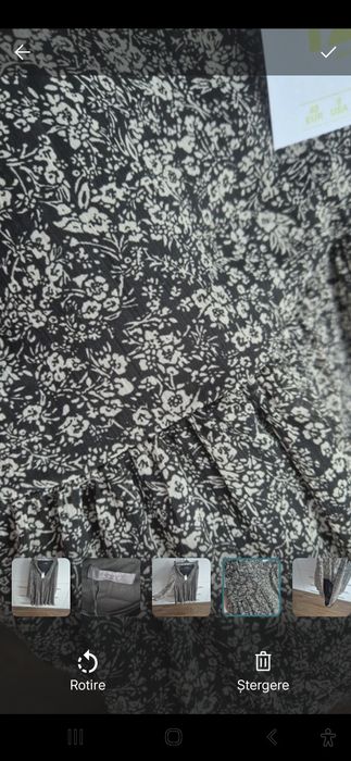 Rochiță de vara cu floricele