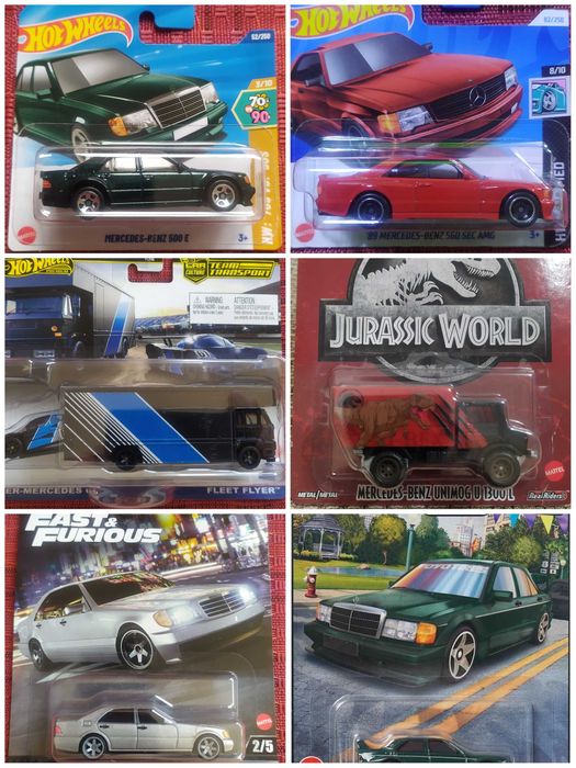 Hot Wheels / Matchbox / Majorette Mercedes
