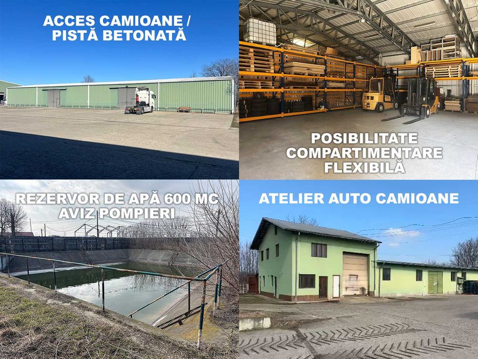 Spatiu de inchiriere/vanzare depozitare - Roman