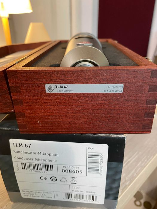 Neumann tlm67 Microfon studio set