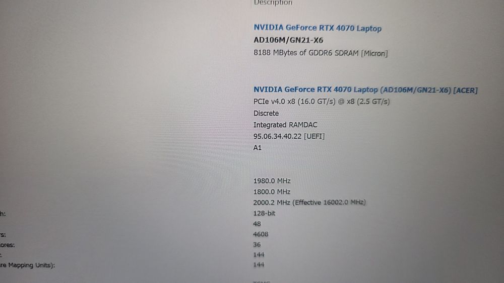 Acer Predator Helios neo 16, i9 14900,64GB RAM,rtx 4070 AI 8GB, 1.5 TB