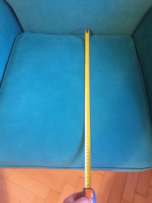 Fotoliu turcoaz pentru living sau dormitor