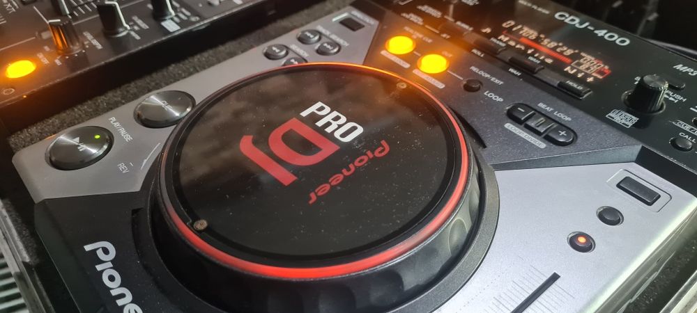 Consola Pioneer CDJ 400 DJM 400 case