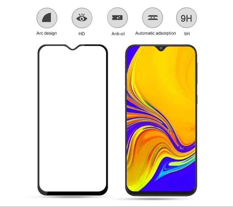 5D Стъклен протектор за Samsung A30s / A20e / A50 / A50S / A70 A10 A80