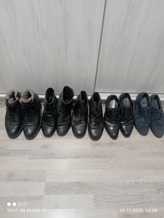 Обувь мужская , кожаная  б/у
