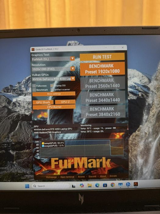 Геймърски Лаптоп Acer Nitro V 15 | RTX 4050 | Ryzen 7 7735HS | 16GB |