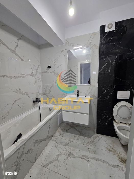 2 camere in Bloc nou finalizat la 2 minute de Stb