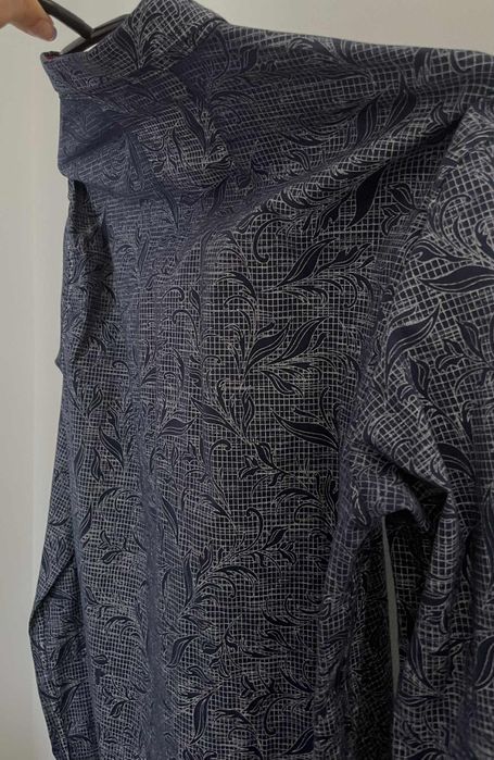 Мъжка риза тъмносиня