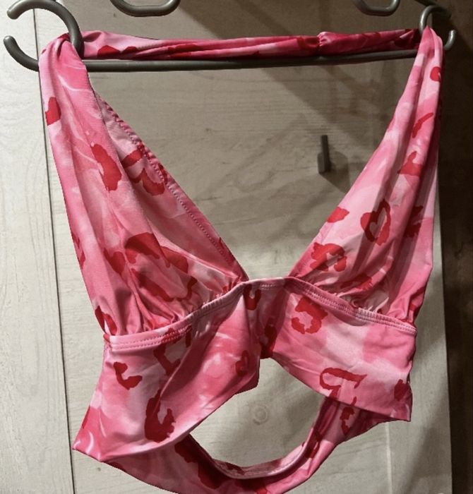 Комплект кроп топ + клин