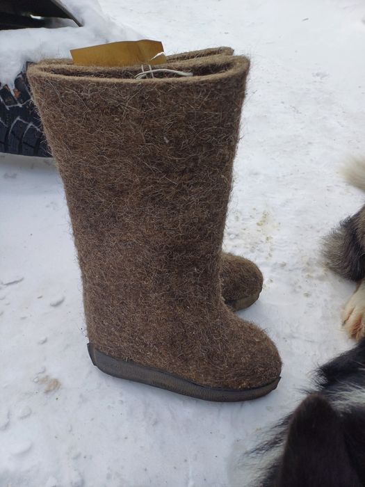 Продам валенки на резиновой подошве