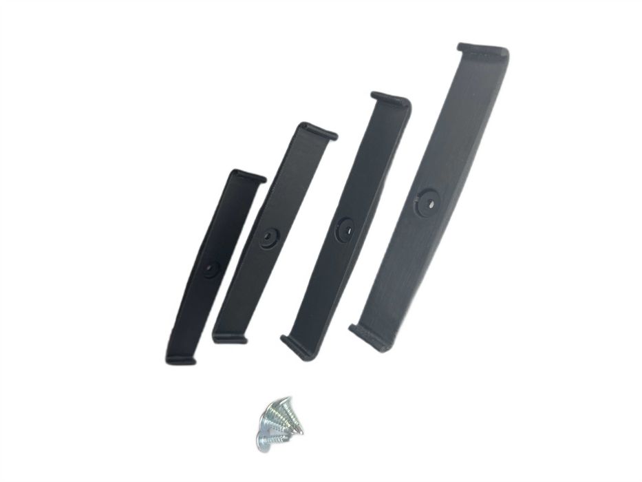 Set suport placute numar inmatriculare Ultra Slim - 4 buc (fata+spate)