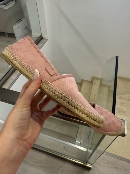 Espadrile Gucci purtate o singura data