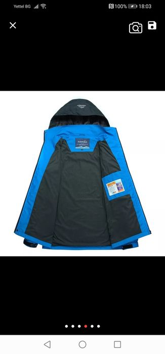 Мъжко ветро и влаго защитно яке