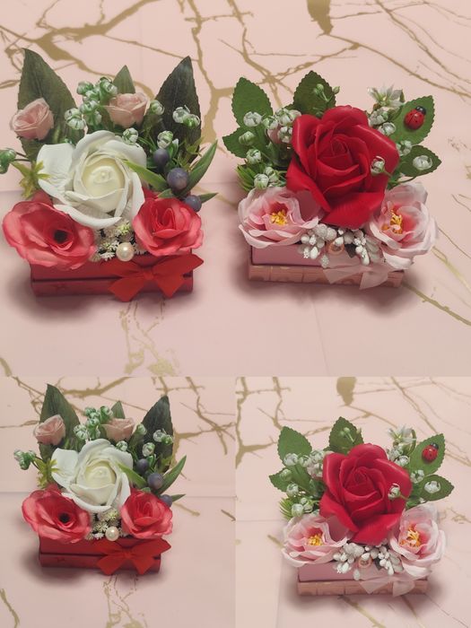 Aranjament floral pentru 1 Martie