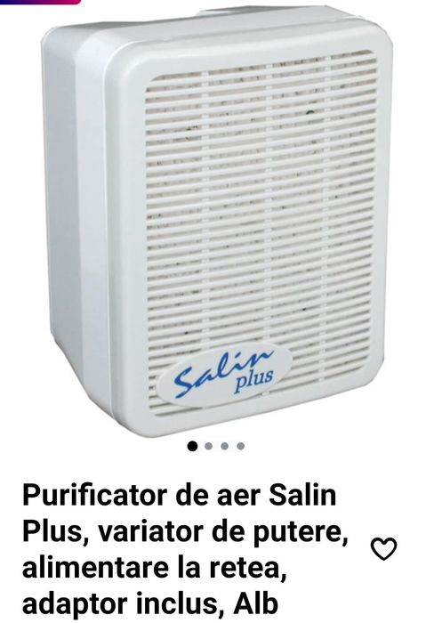 Purificator de aer  cu sare Salin Plus