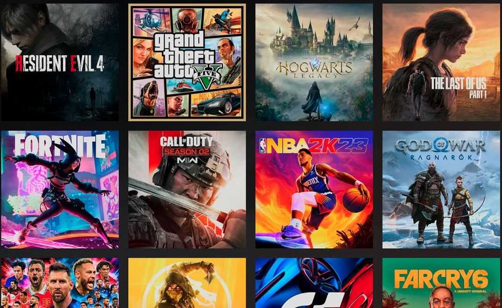 Установка игр Закачка игр Игры на PS5 PS4 ПС5 ПС4 для Sony PlayStation