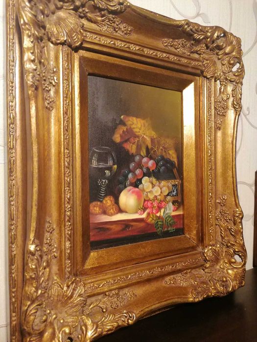 Tablou, Pictura in ulei, Cadru baroc