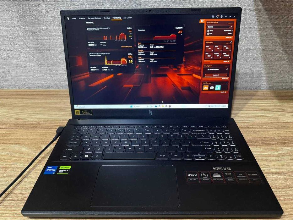 Ноутбук Acer Nitro V15 Intel Core i5-13420H RTX 4050 8GB 15.6 650$