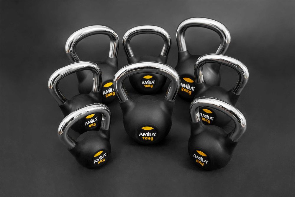 Пудовка Гумирана / Пудовки Kettlebell 4 - 24 кг