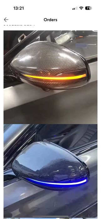 Semnalizare progresiva oglinzi Mercedes E, C, S, GLC, S-Coupe