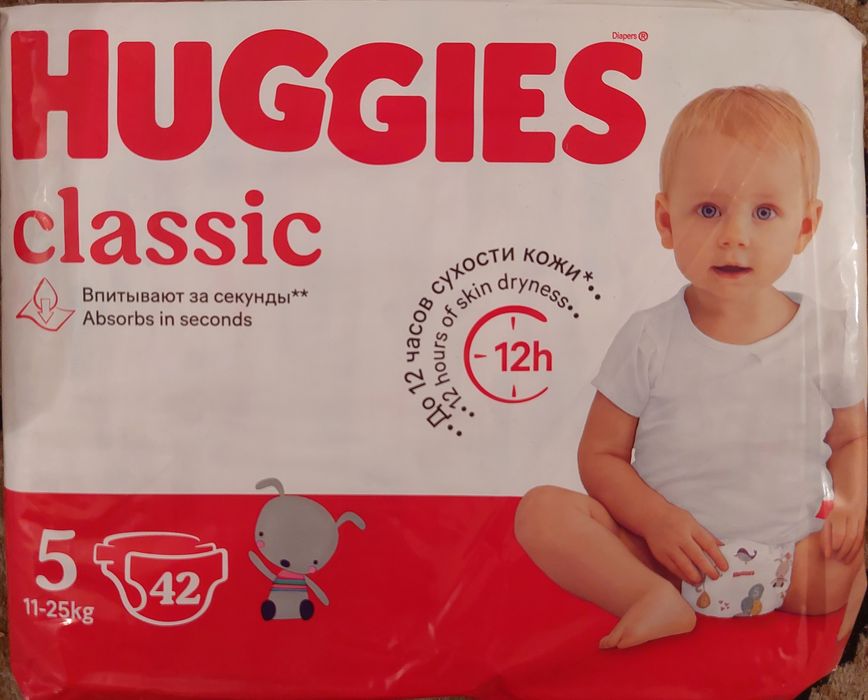 Подгузники Huggies "5"