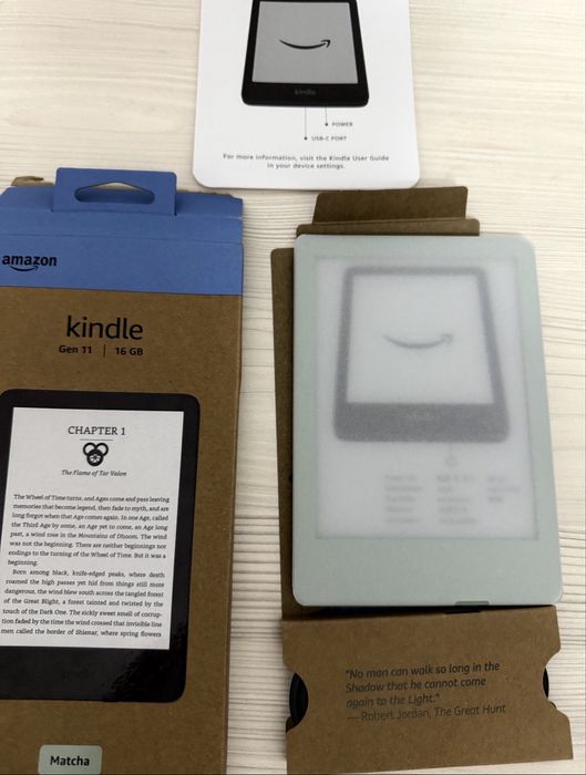 Kindle basic matcha