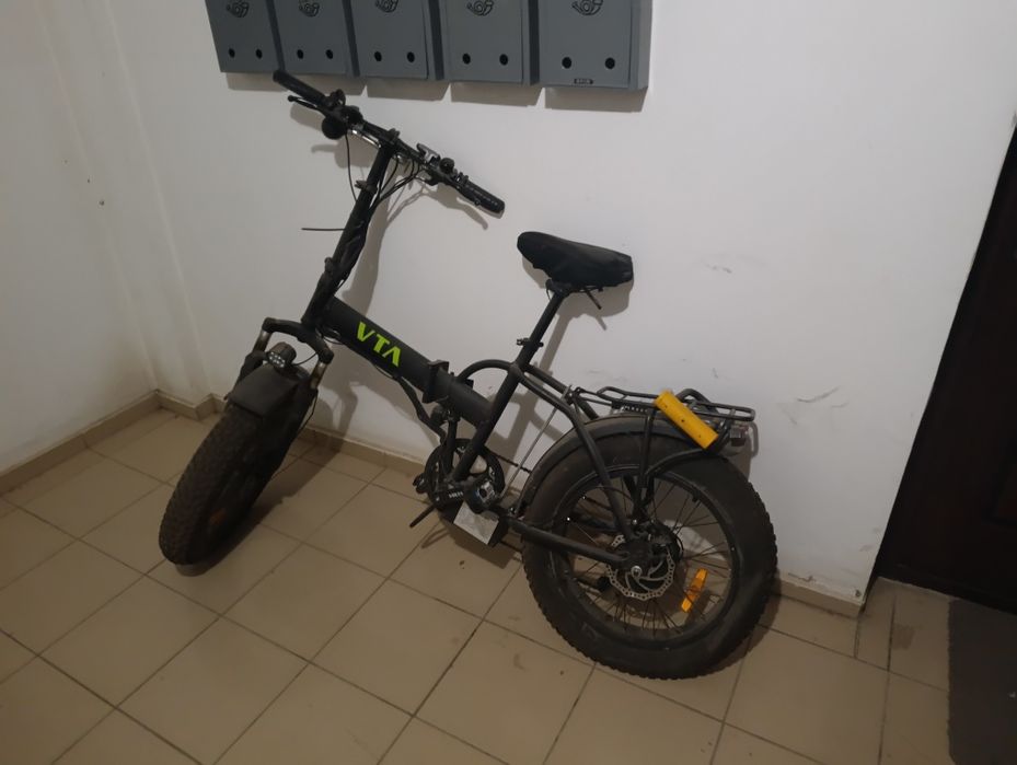 Bicicletă Pliabilă, Electrică, Voltarom, Shimano, B2 - 250W (800 W),