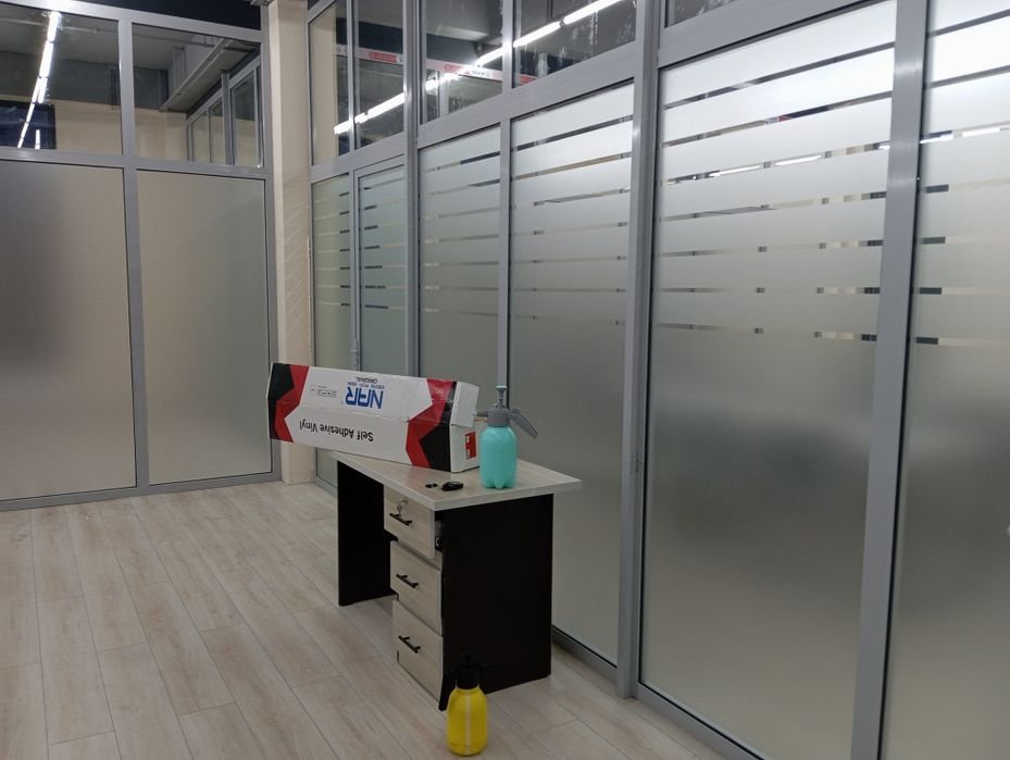 Тонировка матовый туманка рекламный самоклйка офис ва барча ойналарга