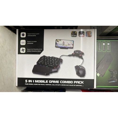 Геймърска мишка и клавиатура за телефон, смартфон, таблет