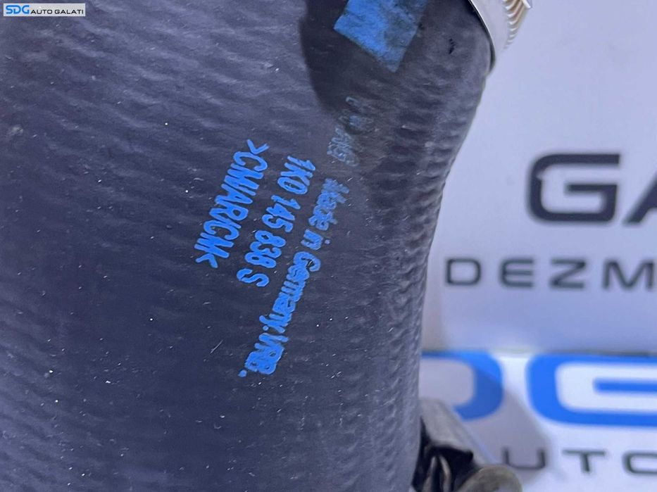 Furtun Conducta Tub Tubulatura Presiune Aer Radiator Intercooler Audi TT 2.0 TFSI BWA 2007 - 2014 Cod 1K0145838S