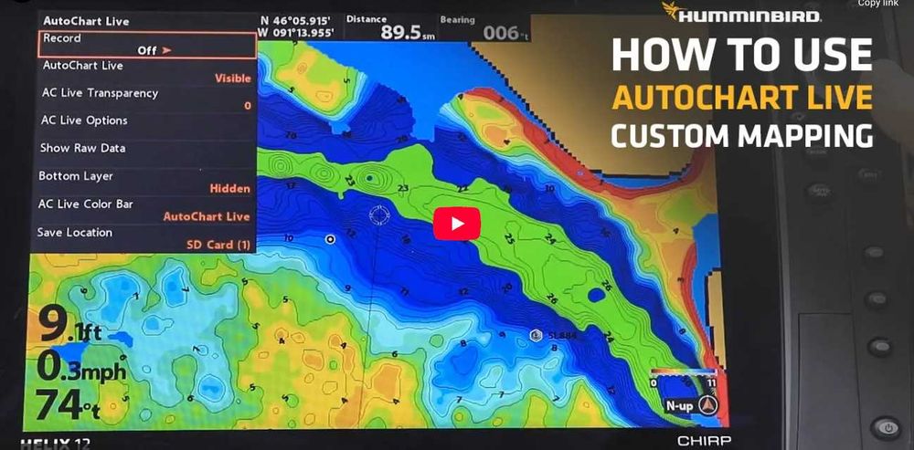 HUMMINBIRD Helix 7 Chirp Mega DI GPS G4 сонар