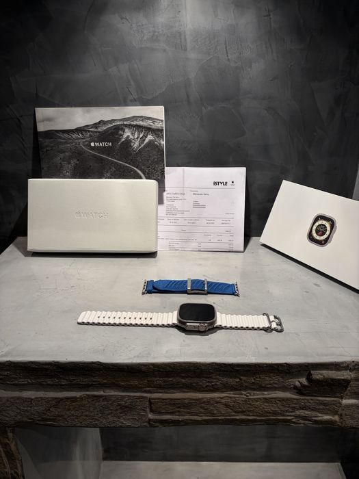 КАТО ЧИСТО НОВ Apple Watch Ultra 49mm + подарък