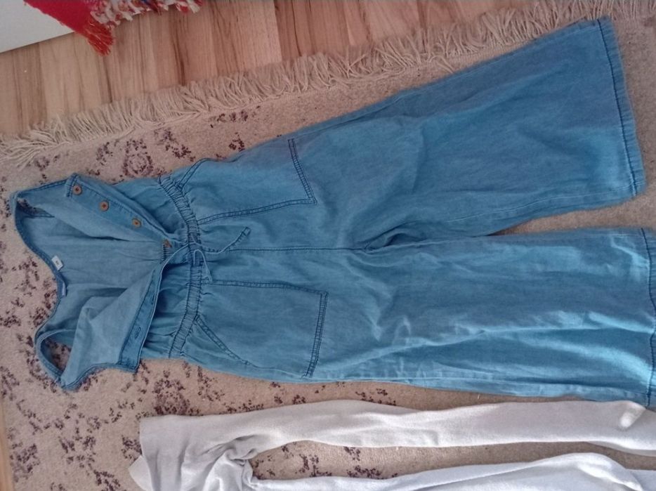lot set 122 128 5 6 7 ani h&m bluza ciorapi sclipitori salopeta blugi